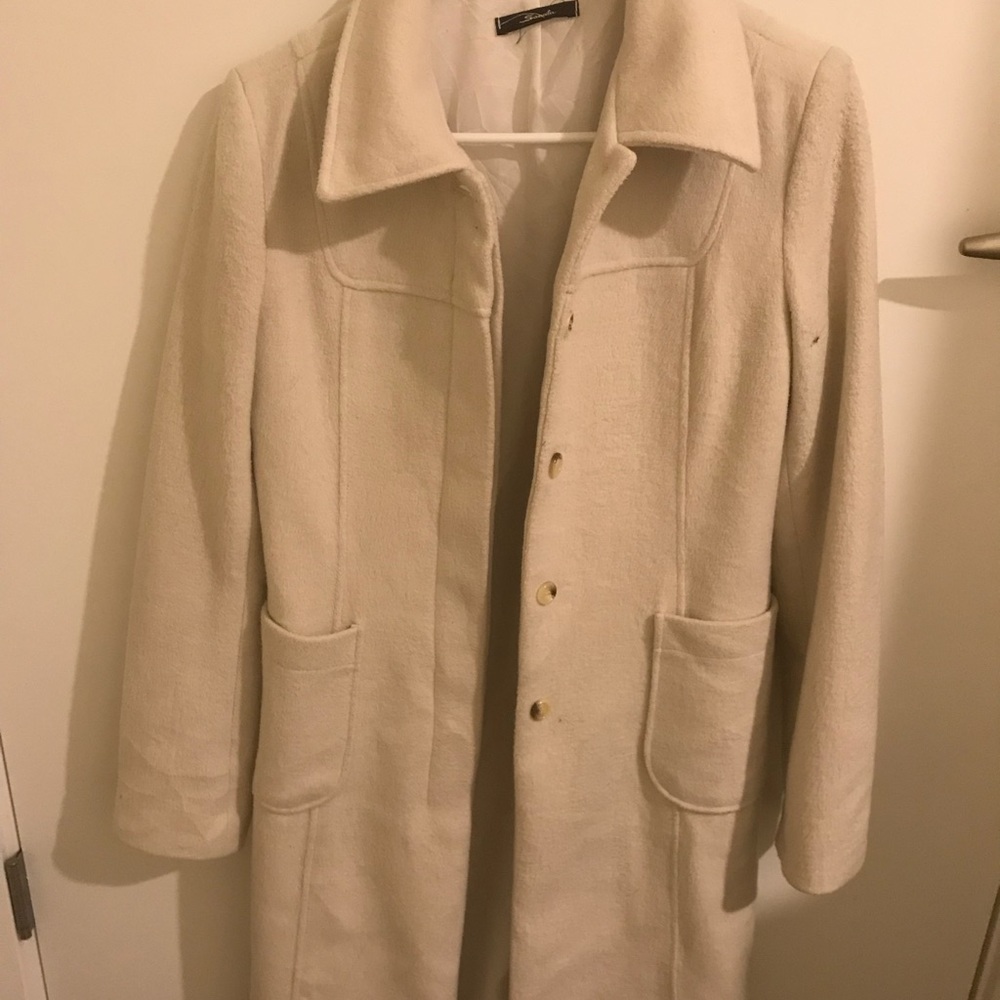 Long white coat